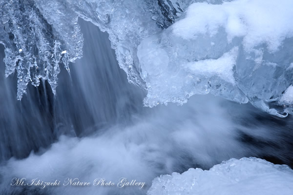 写真集 No.11 －白猪の滝：氷の芸術－